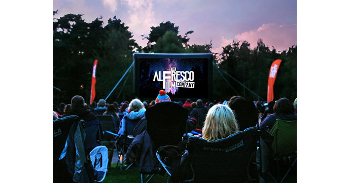 Outdoor cinema at Cirencester Park