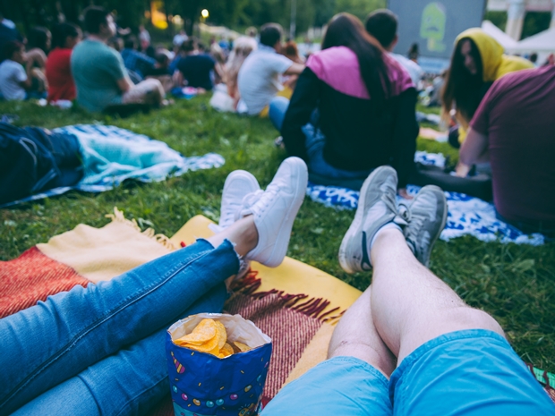 Enjoy open-air cinema in the unique setting of the International Centre for Birds of Prey.