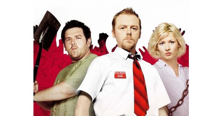 See Simon Pegg and co. fight off a zombie invasion in Shaun of the Dead, this Halloween at Gloucester Guildhall Cinema.
