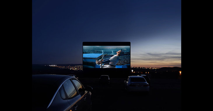 Enjoy box office hit films under the stars at Blenheim Palaces new drive-in cinema.