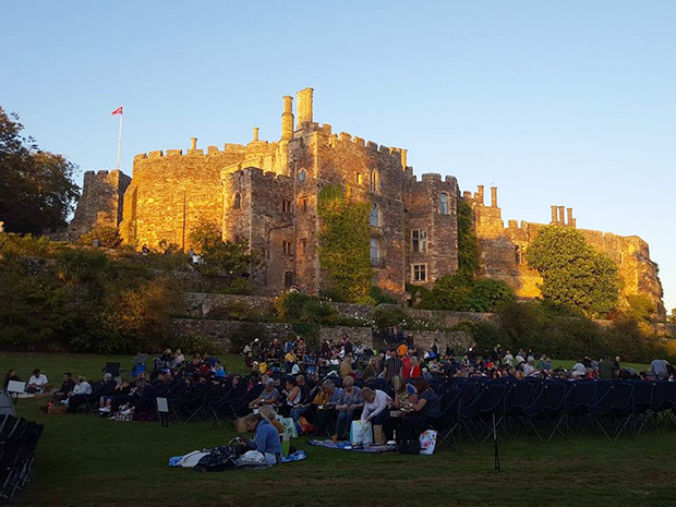 The Greatest Showman open-air cinema at Berkeley Castle