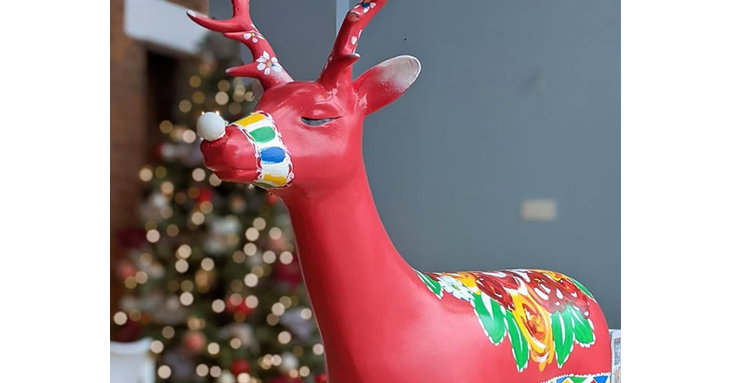 You can find Tilly Rose at the National Waterways Museum Gloucester and other reindeers at venues including Blackfriars Priory and St Nicholas Church.