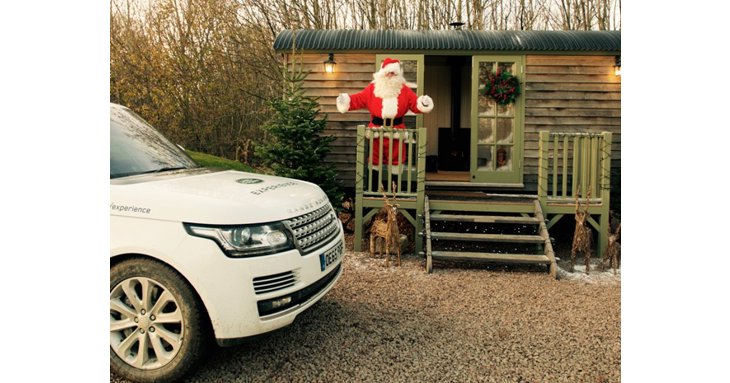 Get into the festive spirit at Land Rover Experience.