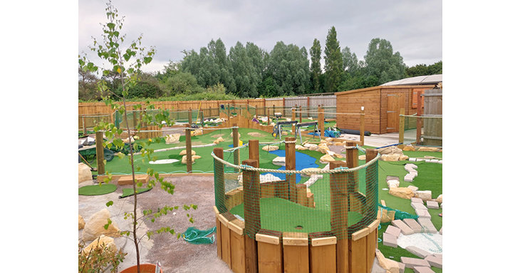 Aces Minigolf is opening at Dobbies Garden Centre in Gloucester this July 2021.