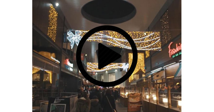 The Brewery Quarter Cheltenham Christmas Lights 2018 video