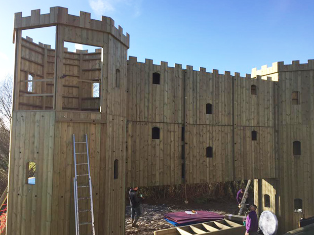 Cattle Country expands its castle play area