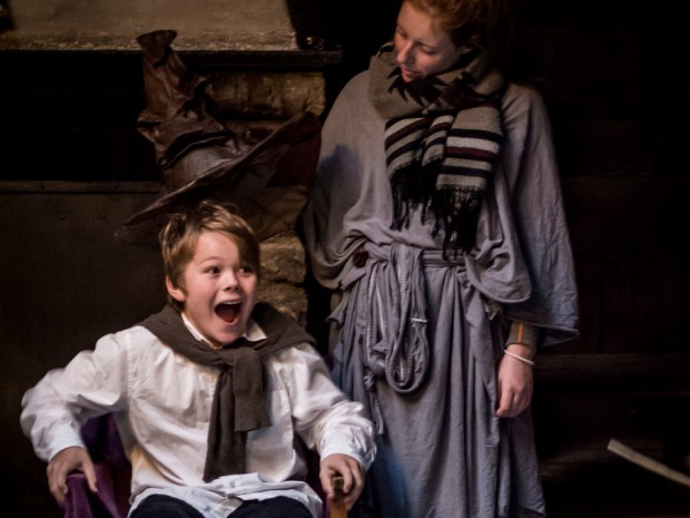  Photo by Yngve Hegreberg. Children can step into the shoes of a wizard at Dragondale Wizarding Academy at St Briavels Castle.