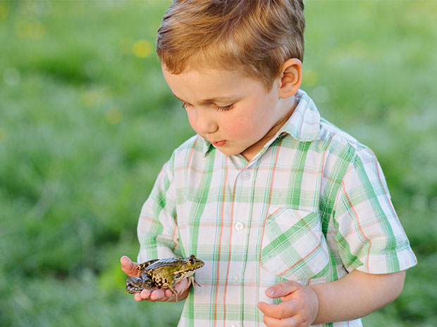 Children can get up close to some animals, at Dean Close's Explorers Open Morning.