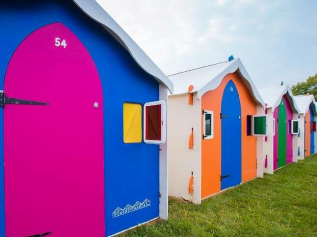 Families can stay in the Pixie Glamping area.