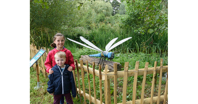 GIANT Bionic Bug Trail themed activities at Slimbridge Wetland Centre