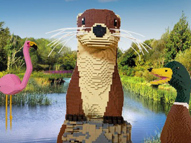 Giant LEGO Animal Trail returns to Slimbridge