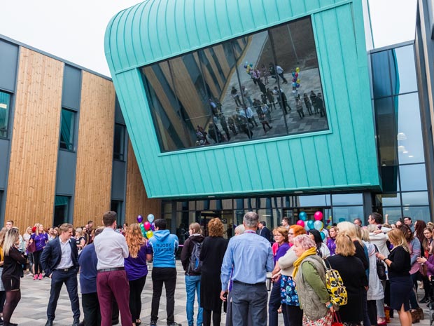 Gloucestershire College has opened its new campus in the Forest of Dean
