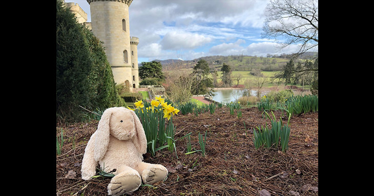 Spot some hidden signs of Easter at Eastnor Castle this April 2021.