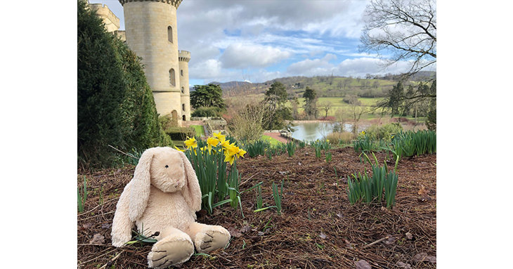Spot some hidden signs of Easter at Eastnor Castle this April 2021.