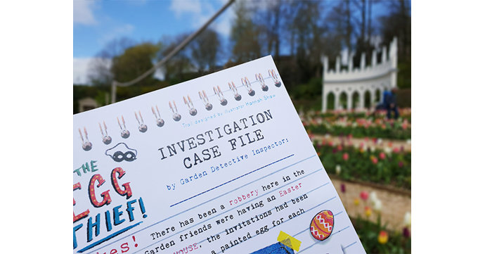 Easter Egg Thief trail at Painswick Rococo Garden