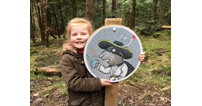 The Highway Rat Trail at Beechenhurst Lodge in the Forest of Dean