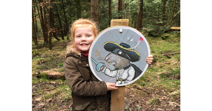 The Highway Rat Trail at Beechenhurst Lodge in the Forest of Dean