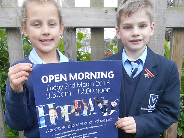 See inside Hopelands Preparatory School.