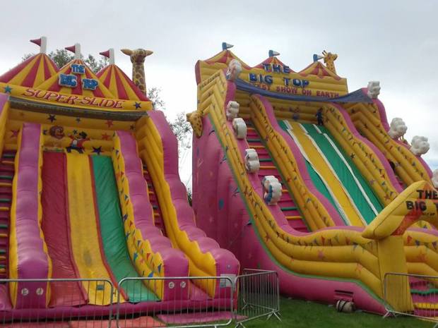 Inflatable Theme Park at Over Farm