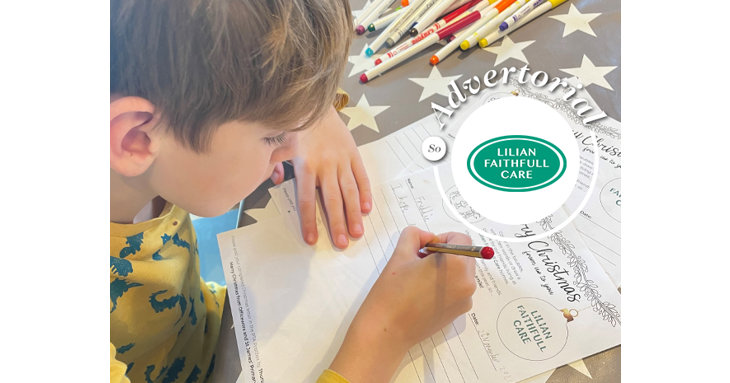 Schoolchildren in Cheltenham are being encouraged to send Christmas letters to Lilian Faithfull Care residents with the help of Officeworx, this December 2021.
