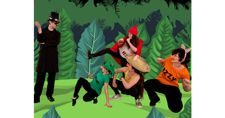 Join Little Red Riding Hood and friends on an adventure at Batsford Arboretum.