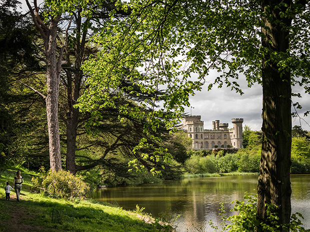 Families can have fun exploring the grounds of Eastnor Castle this spring bank holiday.