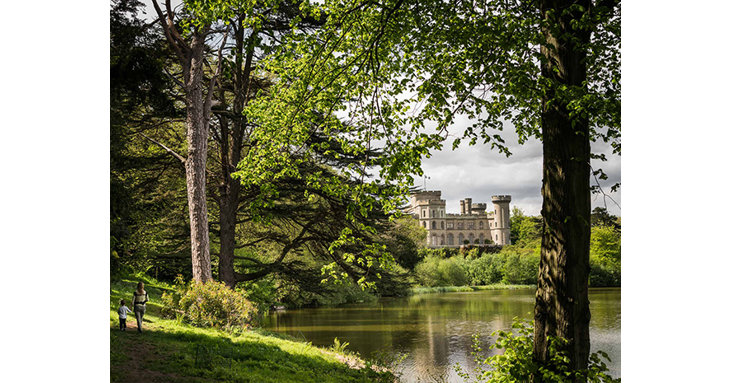 Families can have fun exploring the grounds of Eastnor Castle this spring bank holiday.