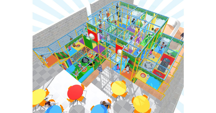 Plans for the soft play area at Cotswold Clubhouse