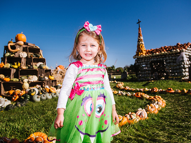 Little ones can enjoy a spooktacular Halloween at Over Farms daytime event, Spookyard, this October 2021.