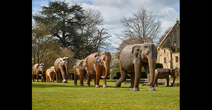 Sudeley Castle Elephant Family trail is being extended