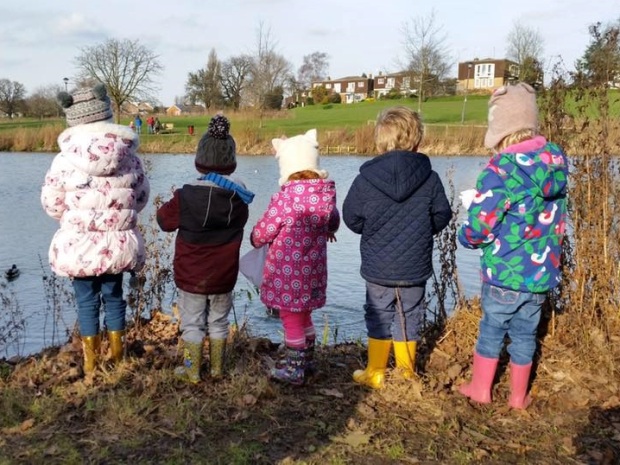 Pull on your wellies for an adventure around Pittville Park.