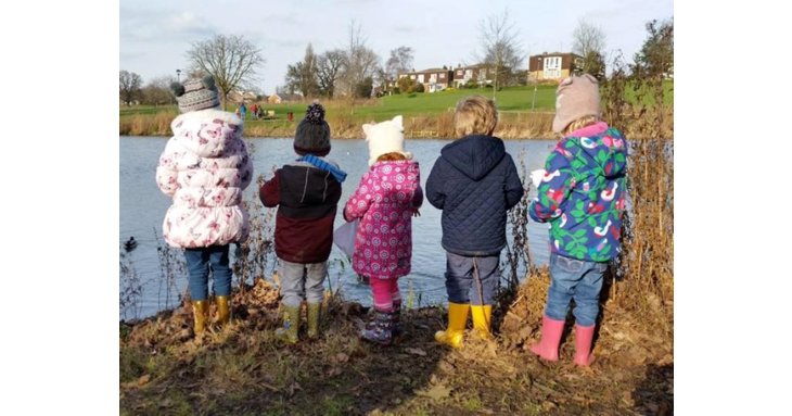 Pull on your wellies for an adventure around Pittville Park.