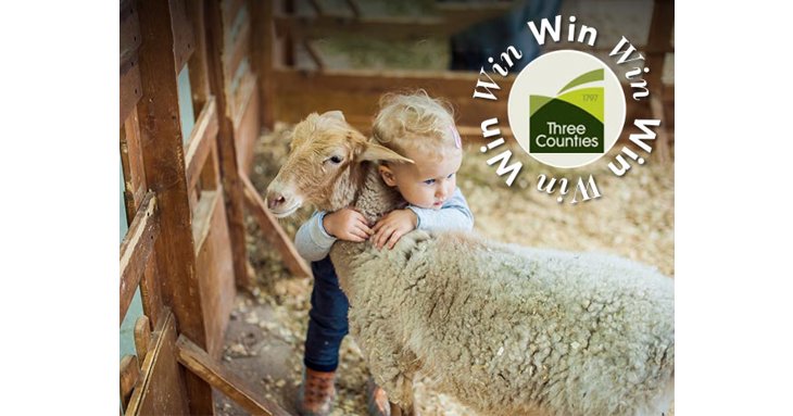 One family can enjoy a whole year of free days out with Three Counties Showground and Cotswold Farm Park.