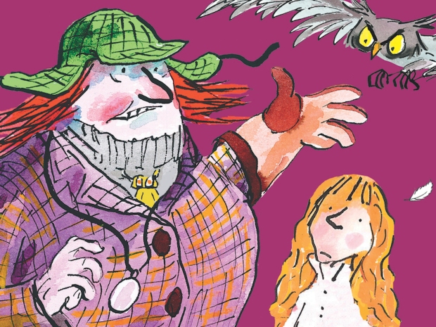 See David Walliams' story on the stage in Cheltenham. Illustration  Tony Ross.
