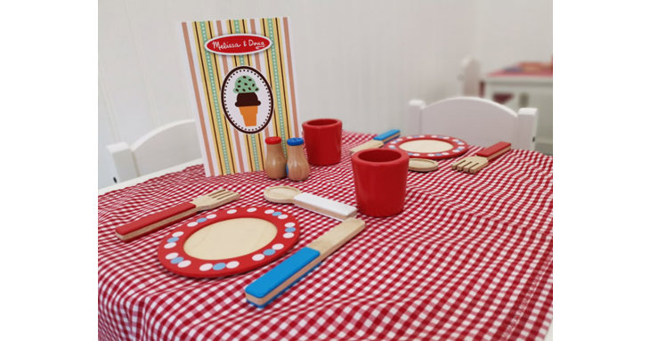 Kids will love playing in the cafe at Dinky Street