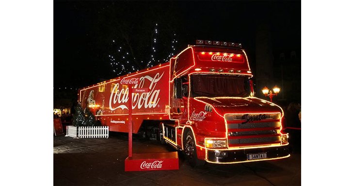 The Coca-Cola truck is back!