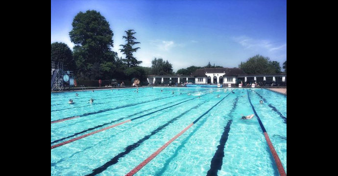 Sandford Parks Lido in Cheltenham is reopening in March
