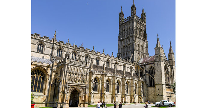 Tea on the Green at Gloucester Cathedral