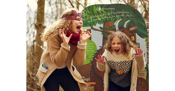 Oh help! Oh no! It's a Gruffalo! And you can spot him on the new Gruffalo Spotters Trail at Beechenhurst.