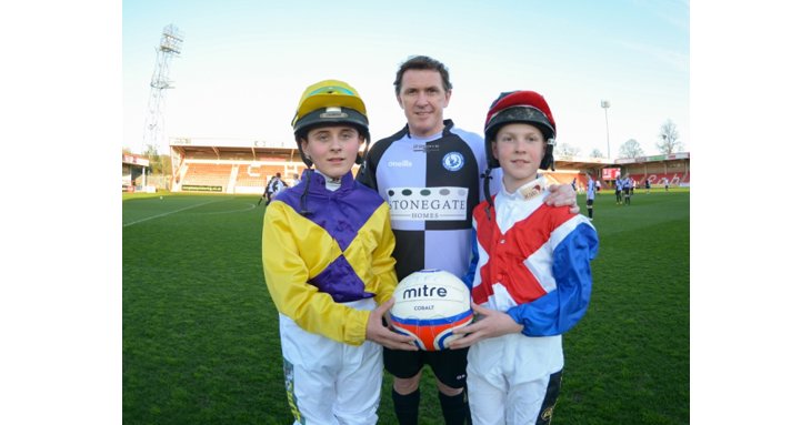 AP McCoy will be hosting the charity football match in Cheltenham, with some famous faces taking part.