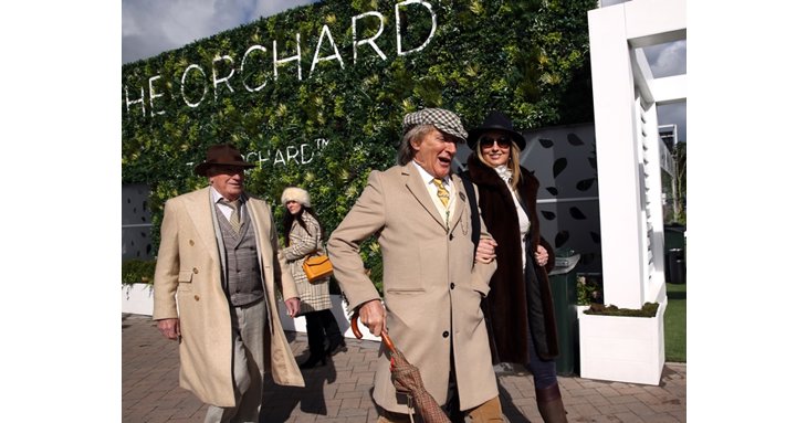 The Orchard returns to The Festival at Cheltenham Racecourse in 2020, with previous visitors including Sir Rod Stewart.