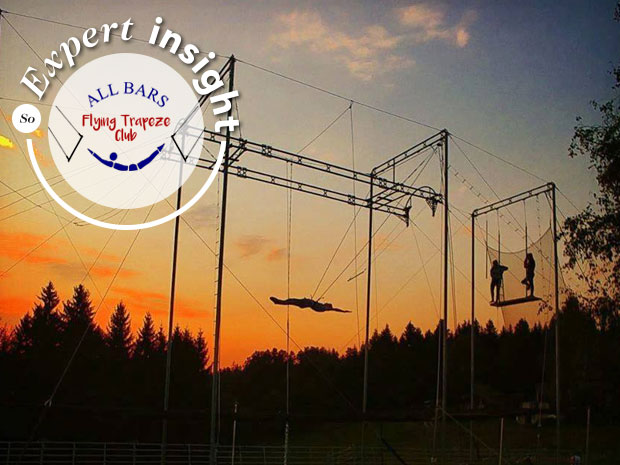 All Bars expert insight: A beginner’s guide to flying trapeze
