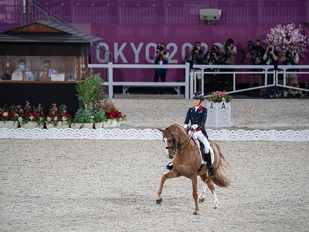 Charlotte Dujardin has won her sixth Olympic medal at the Tokyo 2020 Olympics.   British Equestrian / Jon Stroud Media
