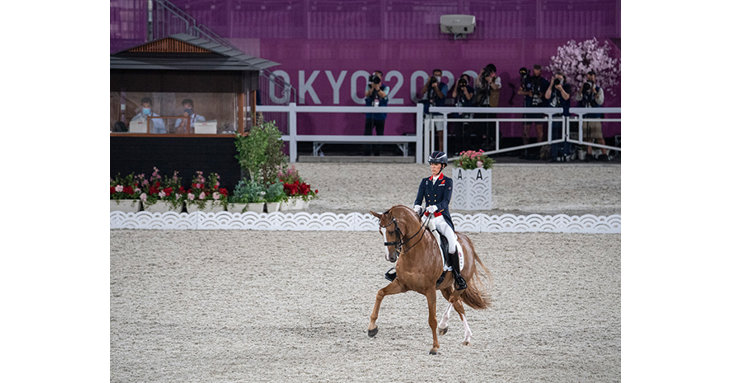 Charlotte Dujardin has won her sixth Olympic medal at the Tokyo 2020 Olympics.   British Equestrian / Jon Stroud Media