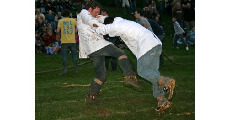 Robert Dovers Cotswold Olimpick Games will once again include the brutal shin-kicking championships in 2022.