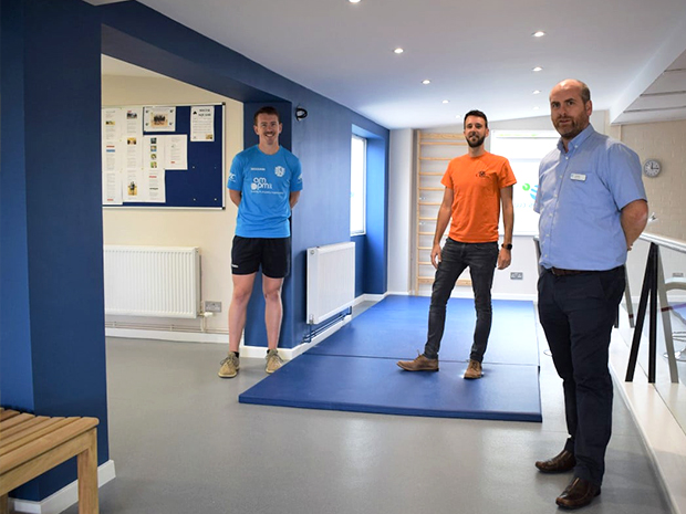 East Glos Club in Cheltenham has upgraded its squash facilities and changing rooms.