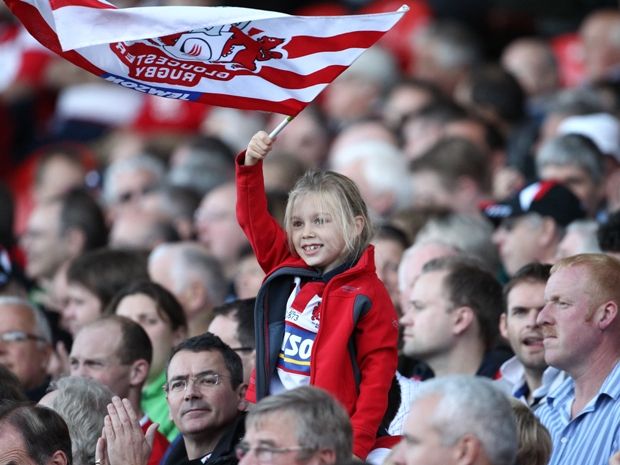 Catch all the rugby action at Kingsholm Stadium.