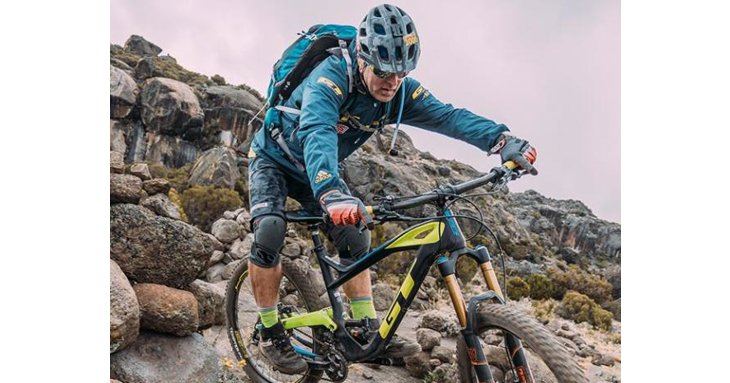 Here's your chance to see the mountain biker up close and personal.
