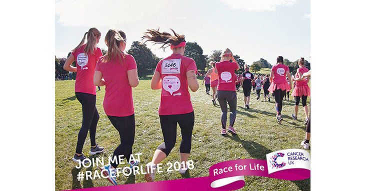 Join in with the fundraising fun during Race For Life's 5km this July.