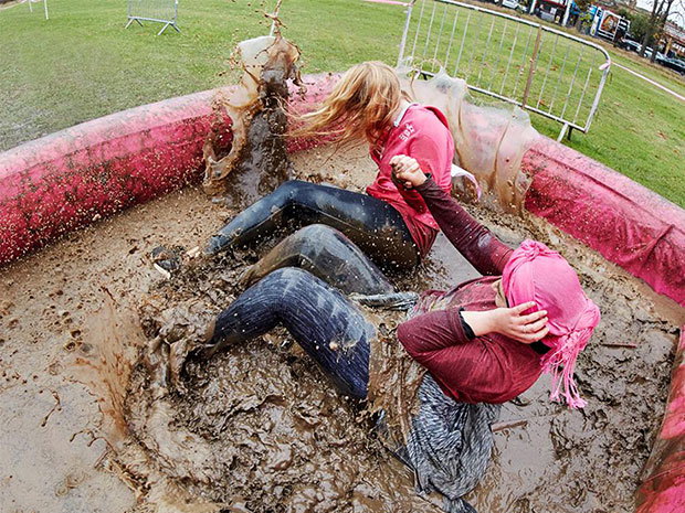 Get muddy and support charity this June at Cheltenham Racecourse.